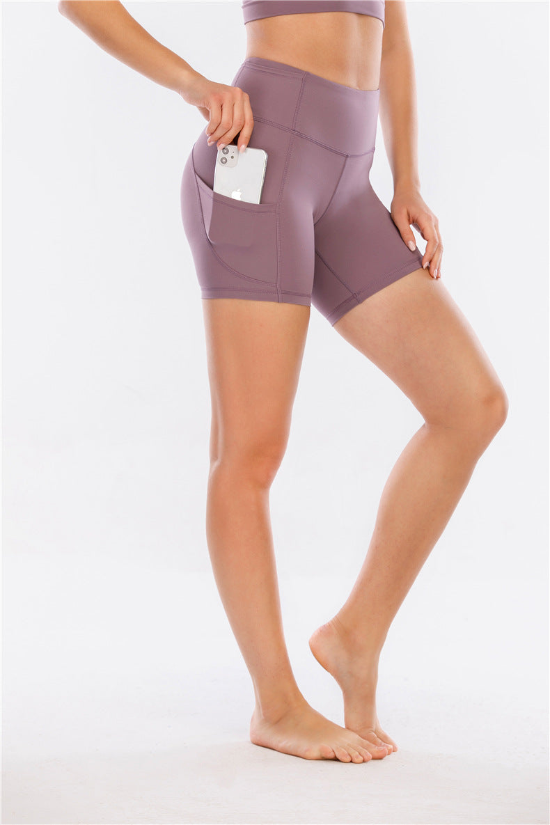 High-Waist Runner Short 6" Inseam w Pockets
