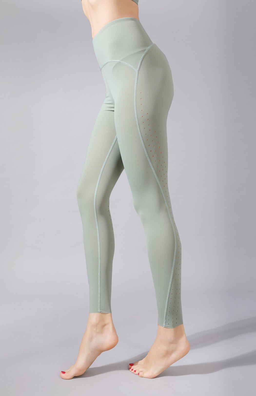 WONDERS High Waist 3D Contour Laser Holes Leggings
