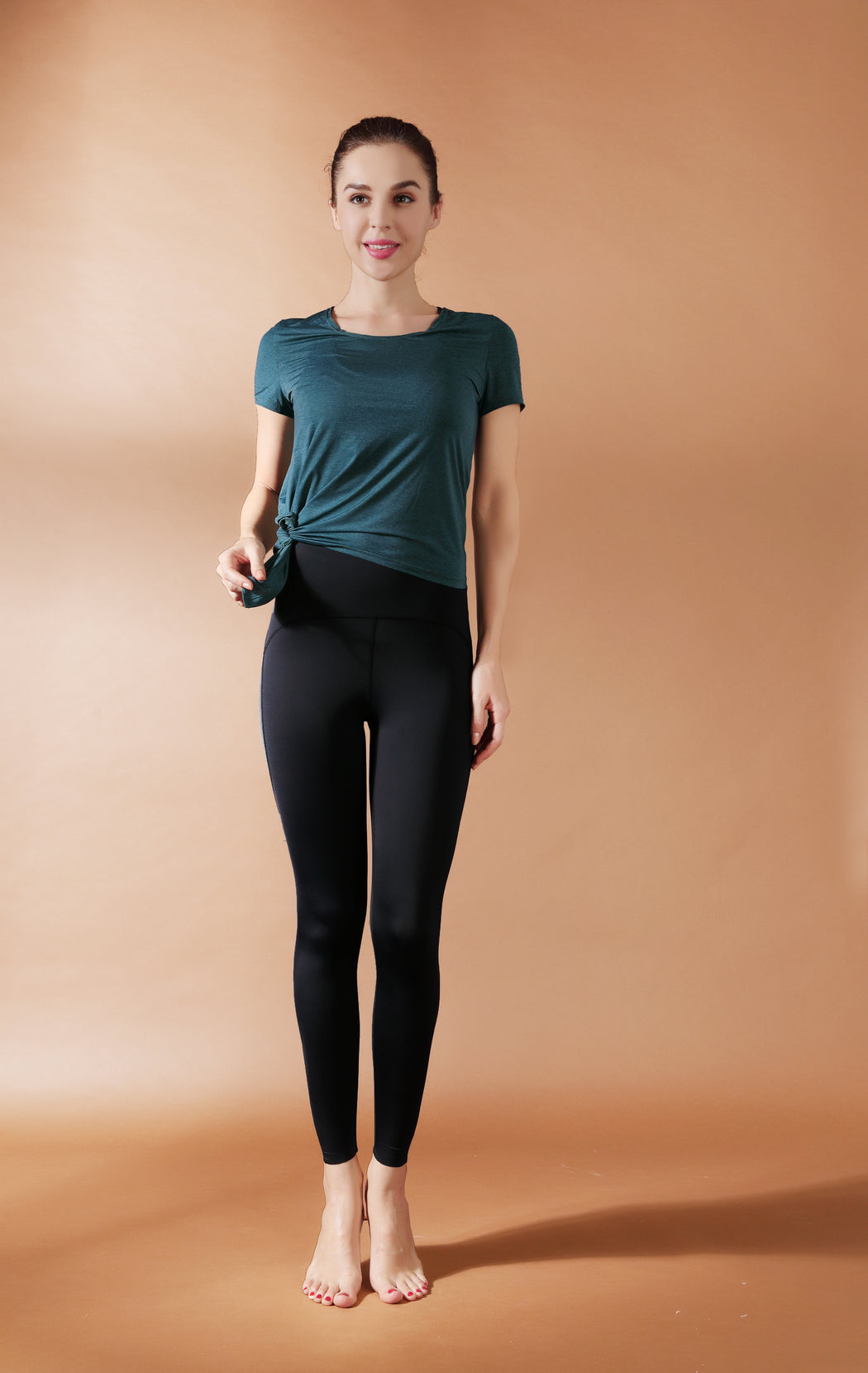 WONDERS High Waist 3D Contour Laser Holes Leggings