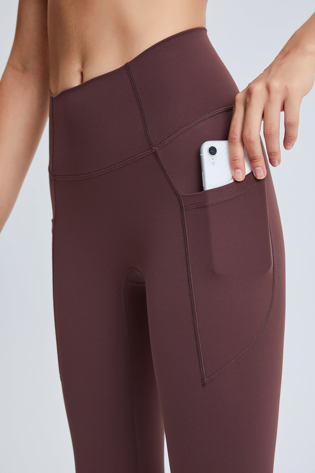 High Waist Go-Train Leggings With Sides Pockets | YOF Athletica