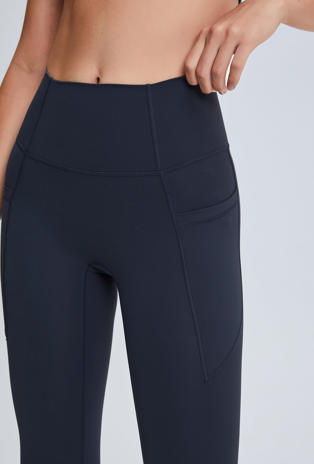 High Waist Go-Train Leggings With Sides Pockets | YOF Athletica