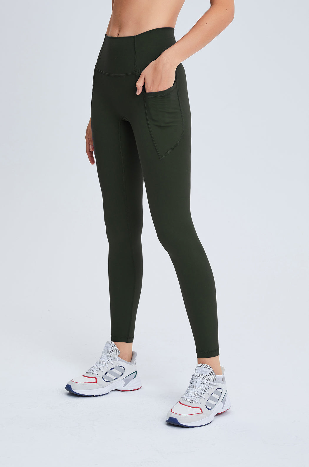 High Waist Go-Train Leggings With Sides Pockets | YOF Athletica