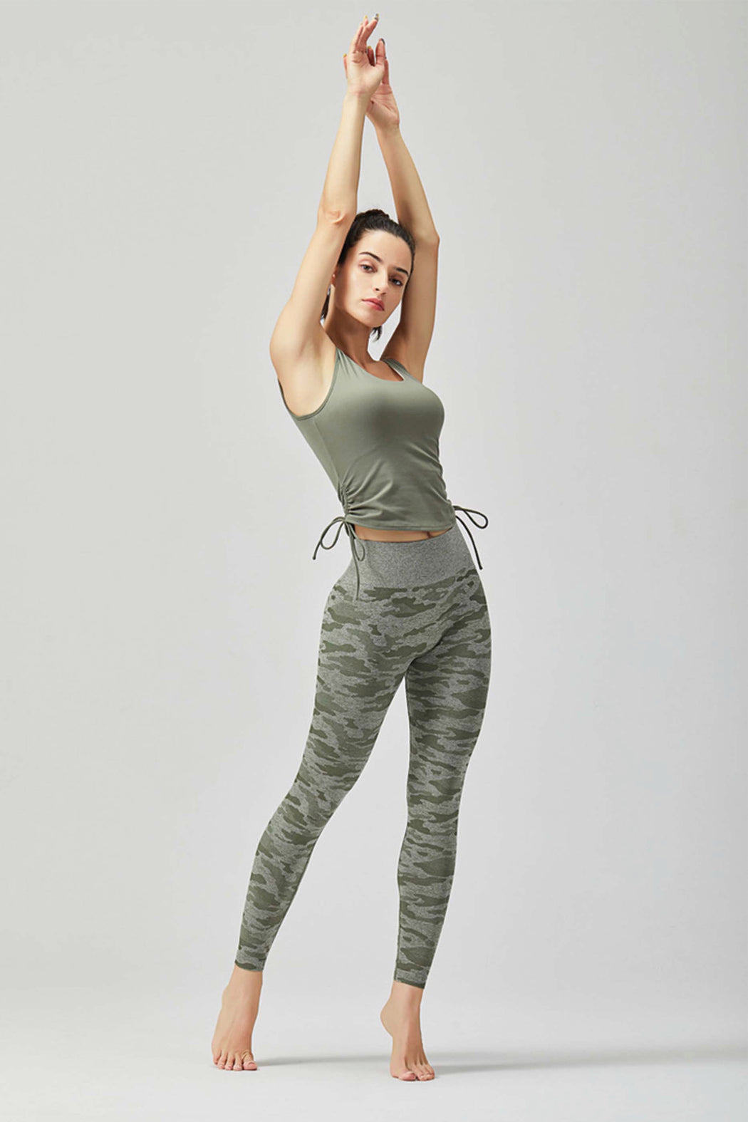 GLOW Drawstring Active Tanks