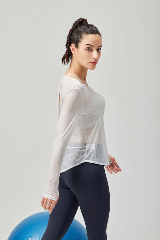LUV Movement Open Back Long Sleeve Shirts (Actigard - Anti-Mosquito Innovative Fabric)