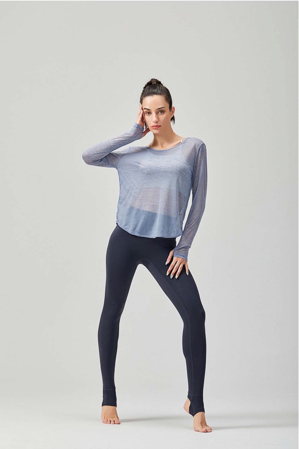 LUV Movement Open Back Long Sleeve Shirts (Actigard - Anti-Mosquito Innovative Fabric)