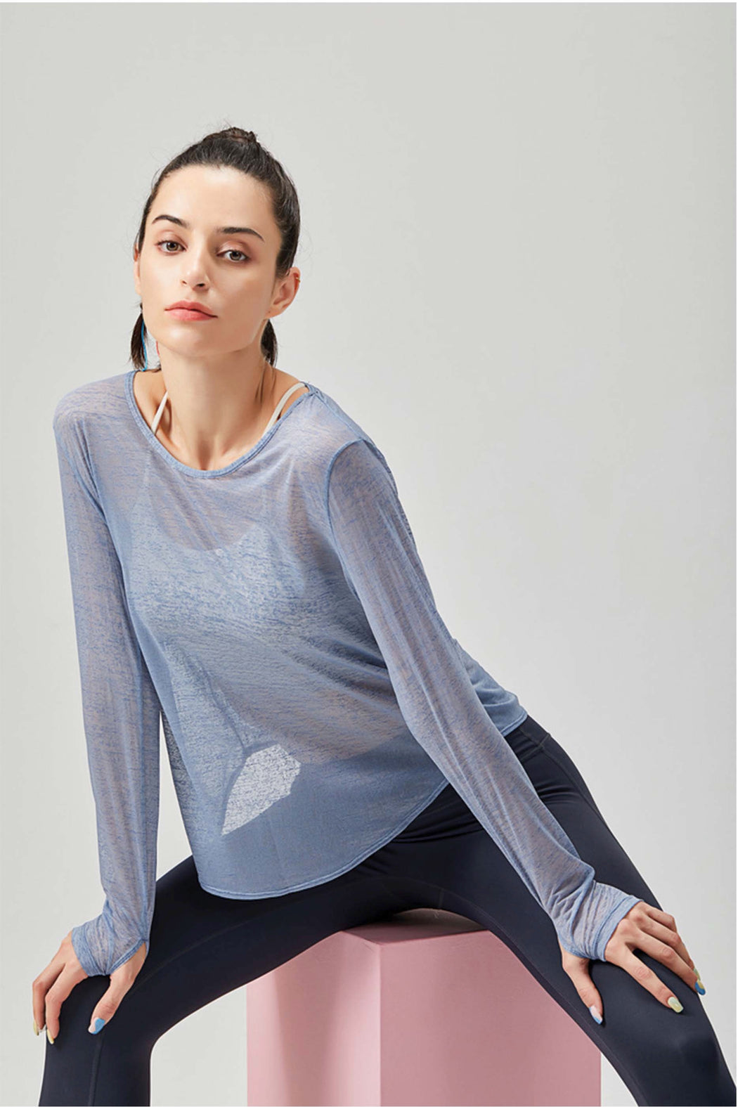 LUV Movement Open Back Long Sleeve Shirts (Actigard - Anti-Mosquito Innovative Fabric)