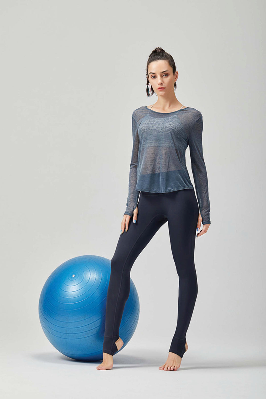 LUV Movement Open Back Long Sleeve Shirts (Actigard - Anti-Mosquito Innovative Fabric)