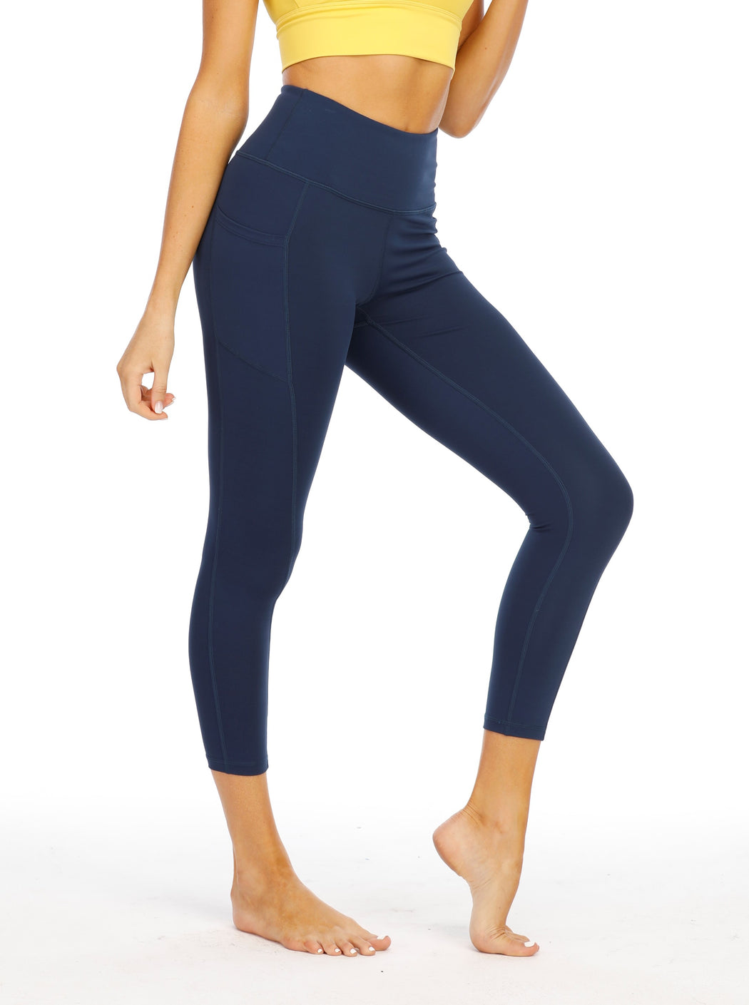 Dhyāna Midnight Blue Pockets Leggings
