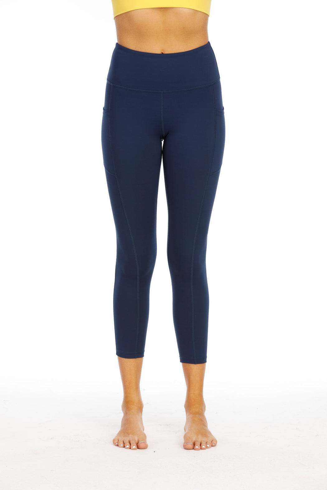 Dhyāna Midnight Blue Pockets Leggings