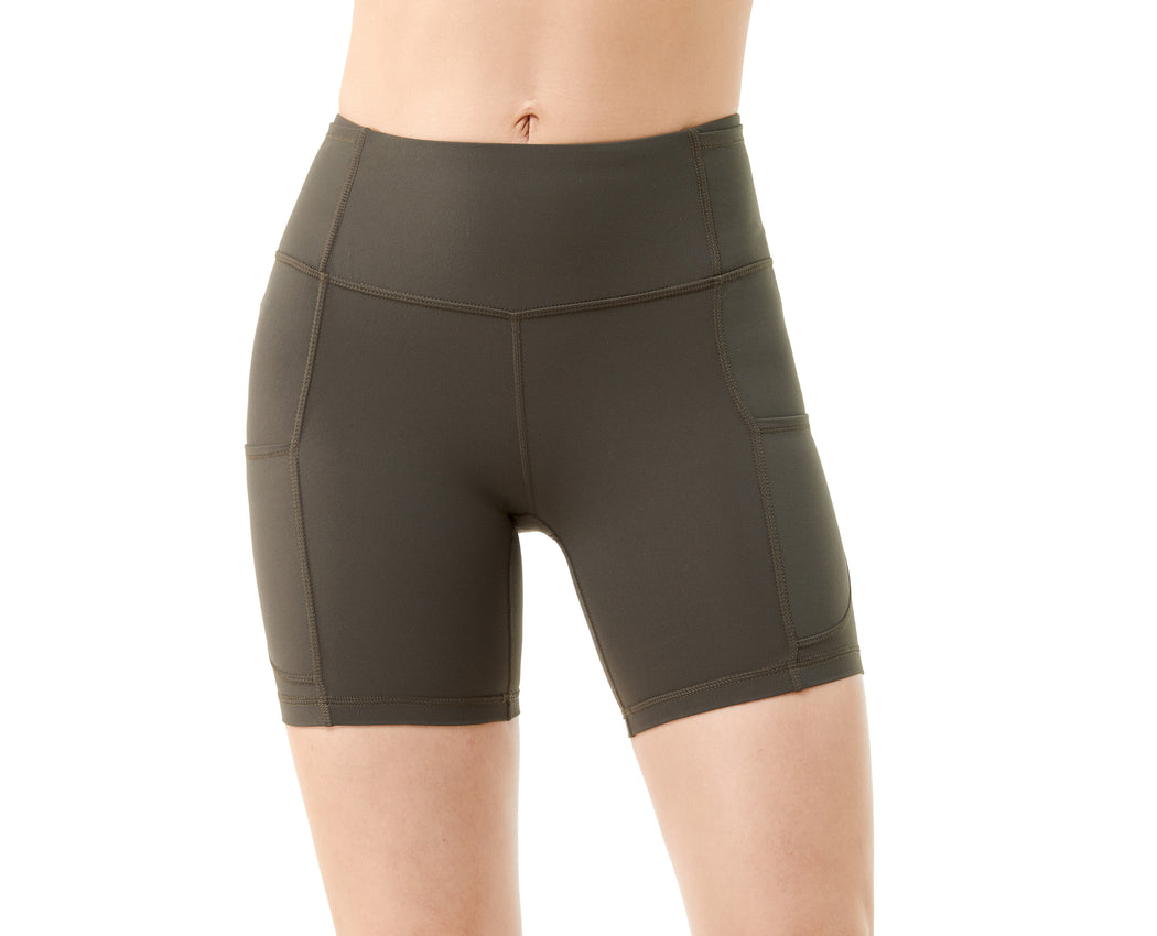 High-Waist Runner Short 6" Inseam with Pockets | YOF Athletica