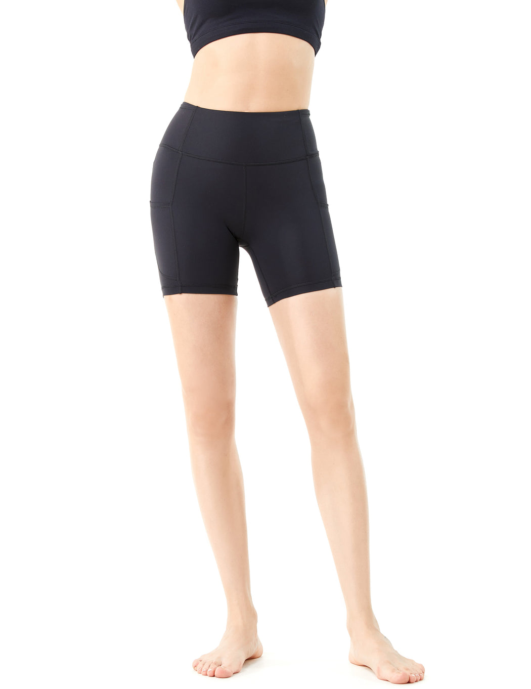 High-Waist Runner Short 6" Inseam with Pockets | YOF Athletica