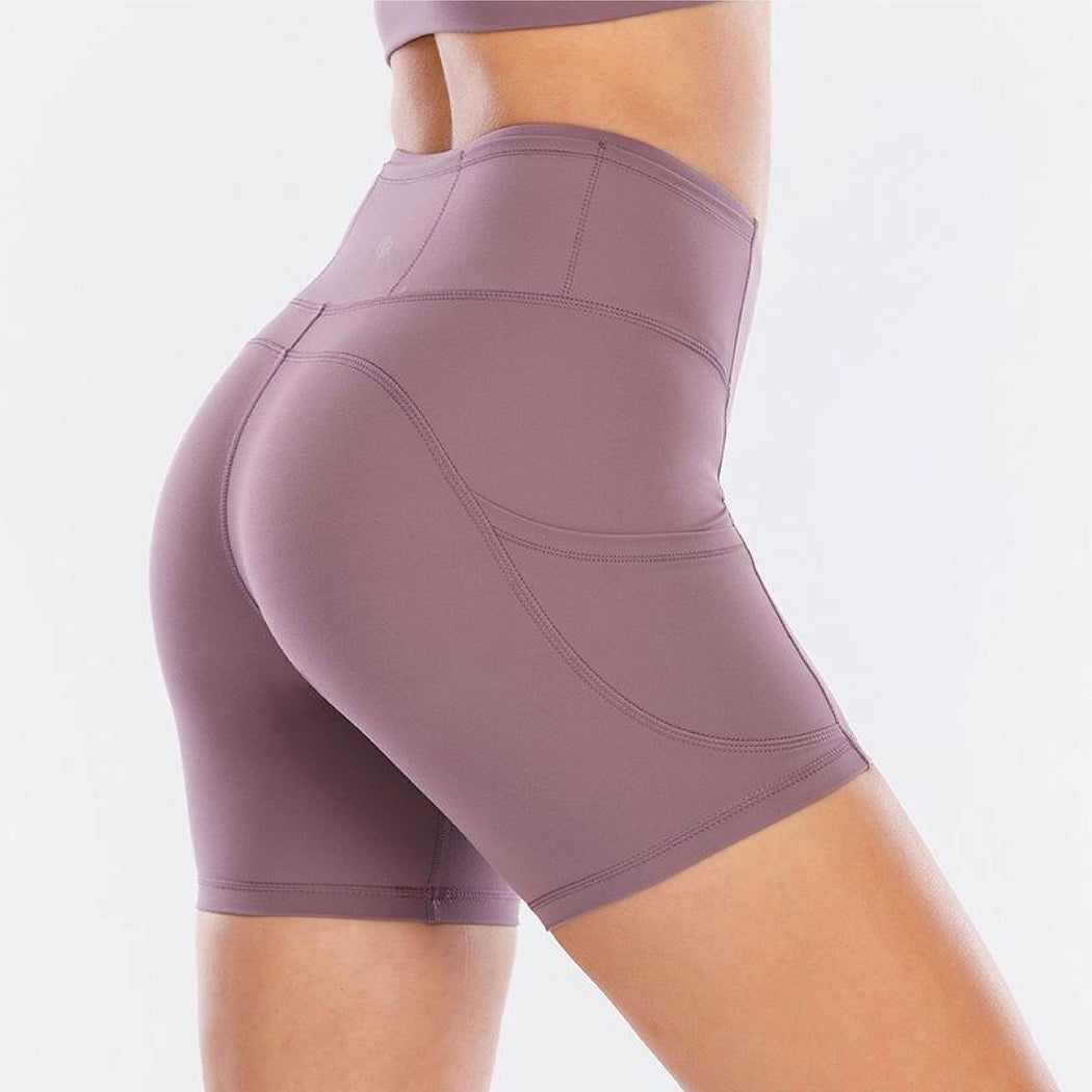 High-Waist Runner Short 6" Inseam w Pockets