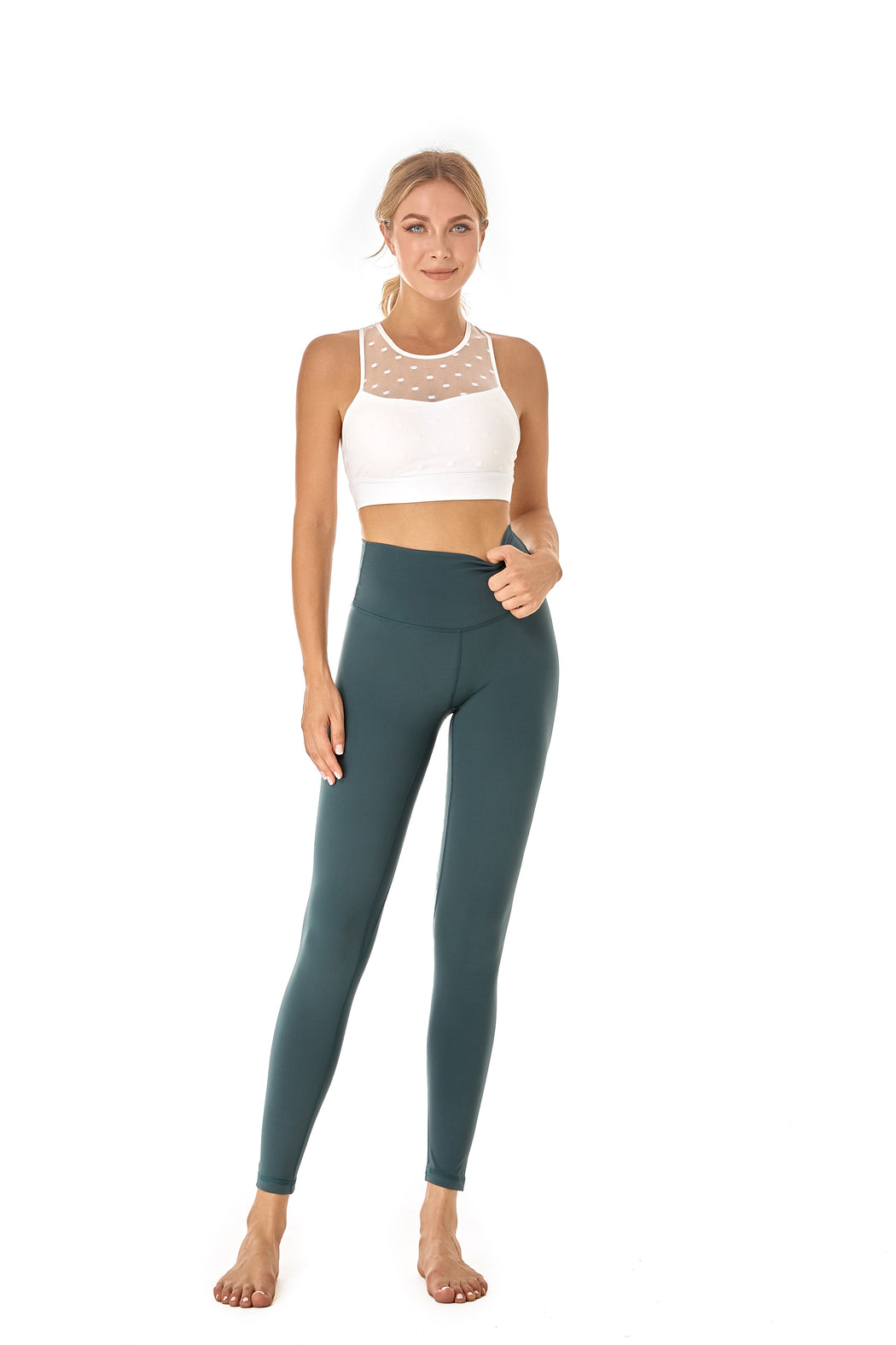 SOL ACTIVE SUPPORT TIGHT DARK GREEN