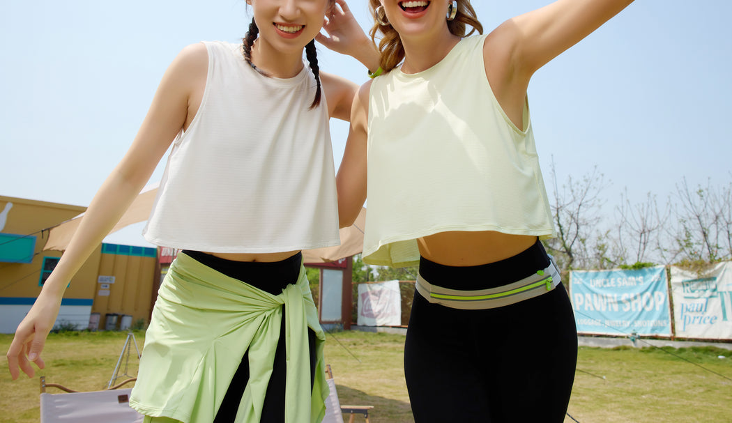 Sports Club Training Crop Tank Top