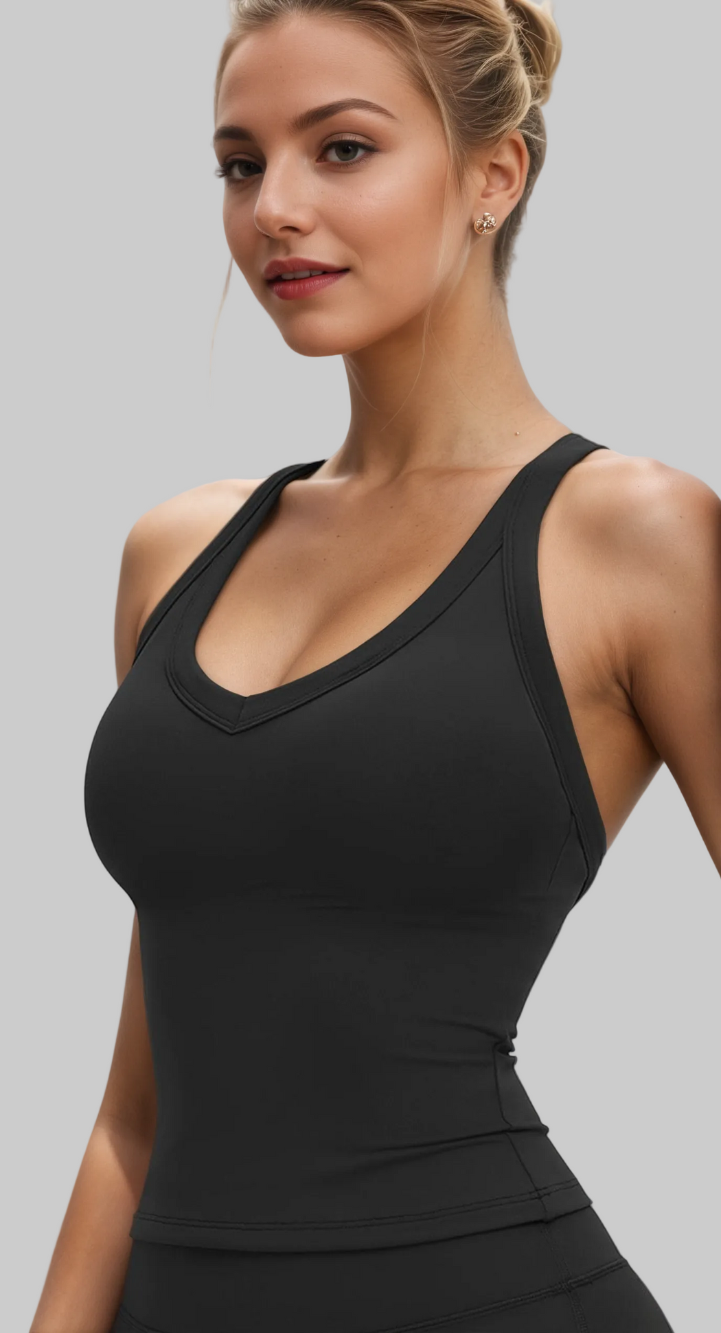 Scarlet Flow Cross-Back Tank