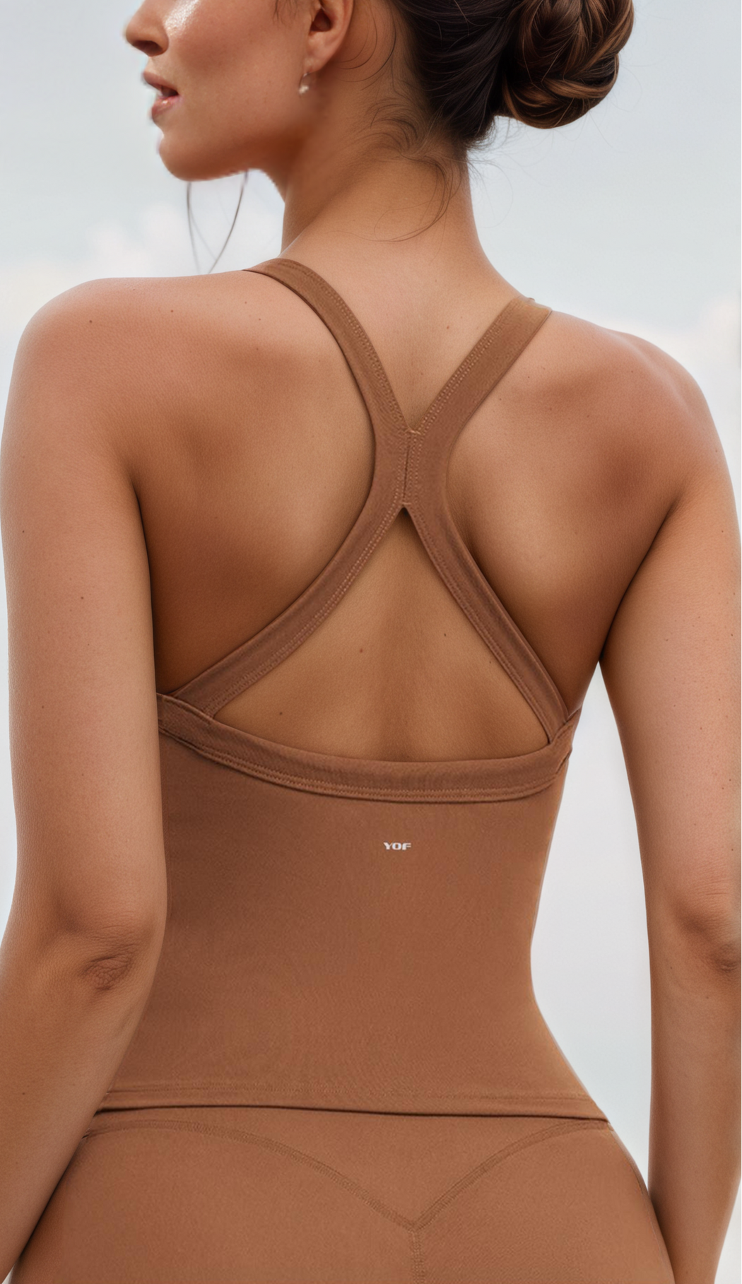 Scarlet Flow Cross-Back Tank