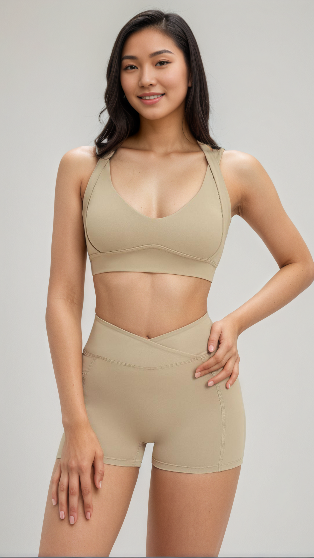 Lune Sculpt Halter Bra