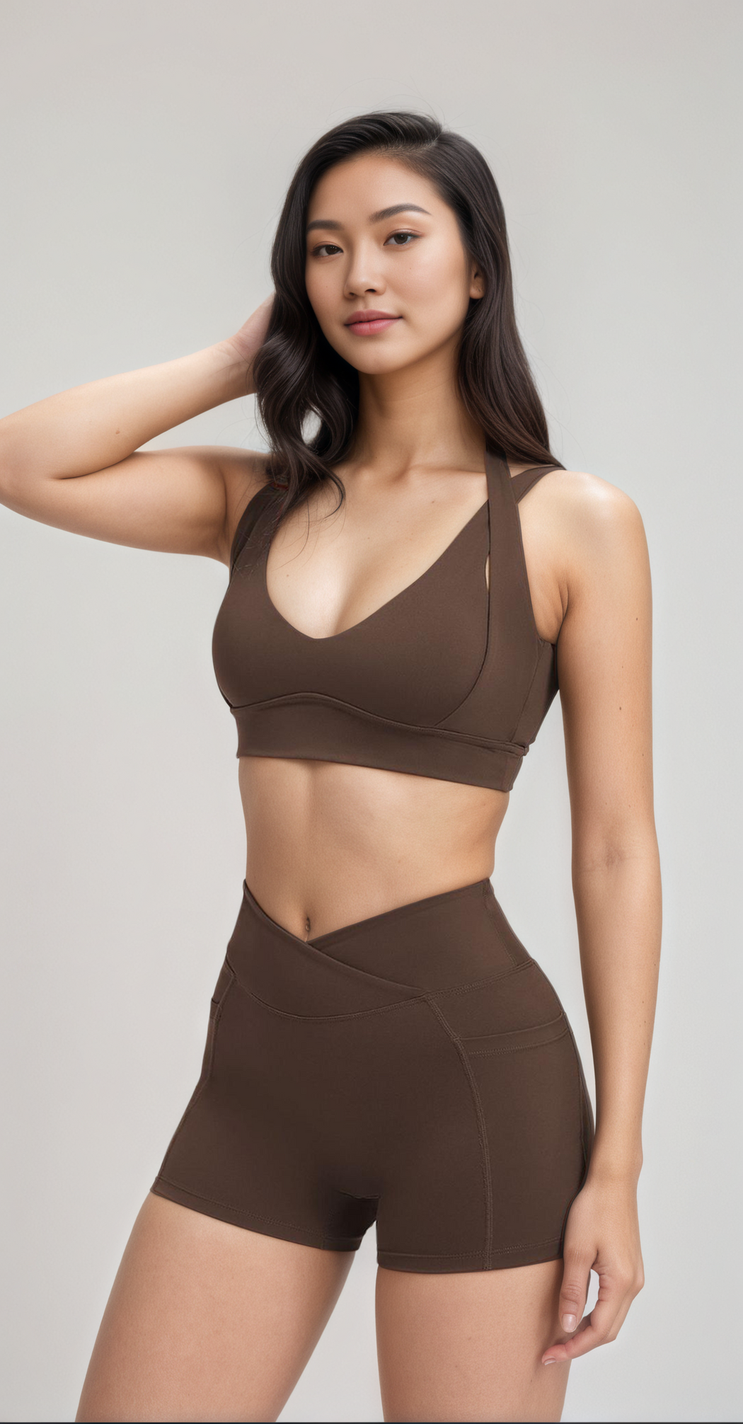 Lune Sculpt Halter Bra