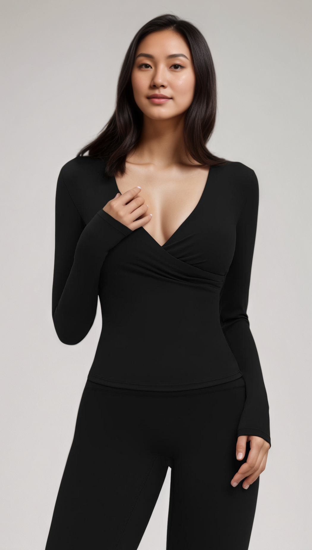 Lune Wrap Long-Sleeve