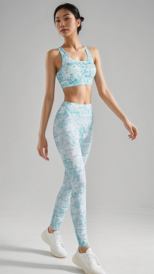 SereneBloom Print Legging