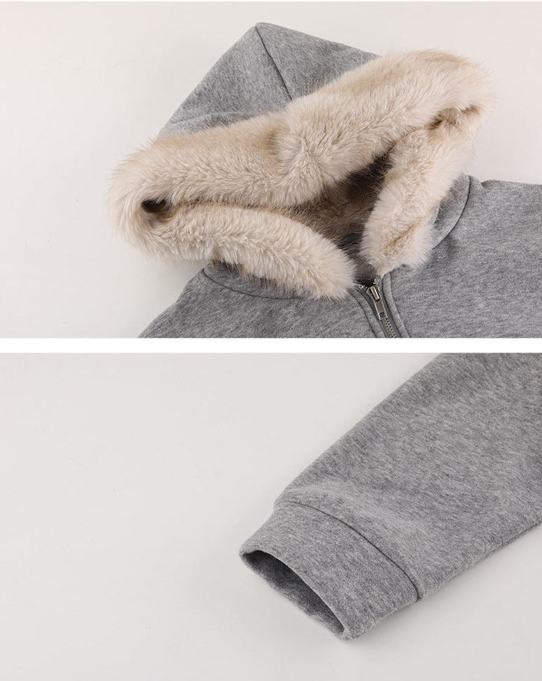 Velouria Hooded Jacket