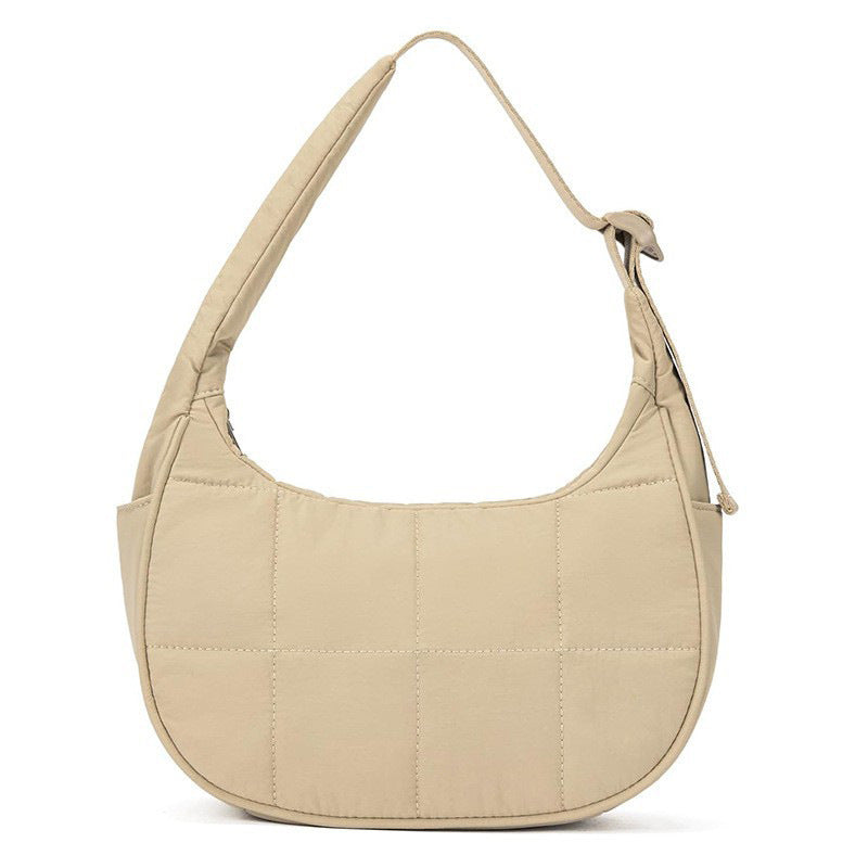 PuffGo Quilted Shoulder Tote