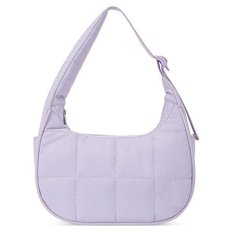 PuffGo Quilted Shoulder Tote