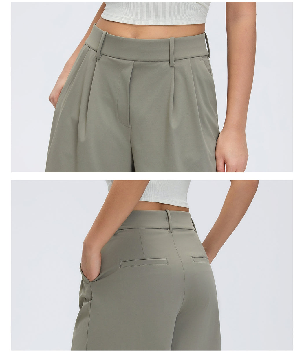 ELAN A-Line High-Waist Shorts