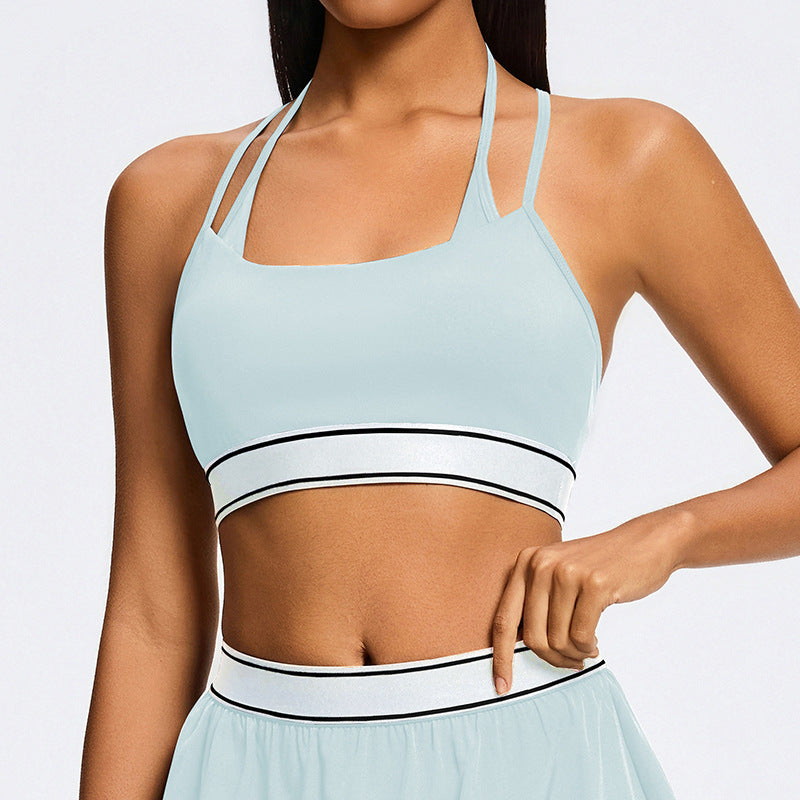 ELARA Cross Back Bra Top