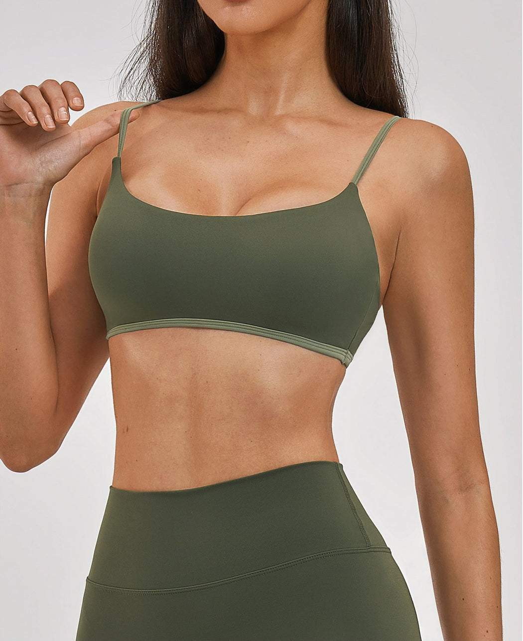 AERA Strappy Crop Sports Bra