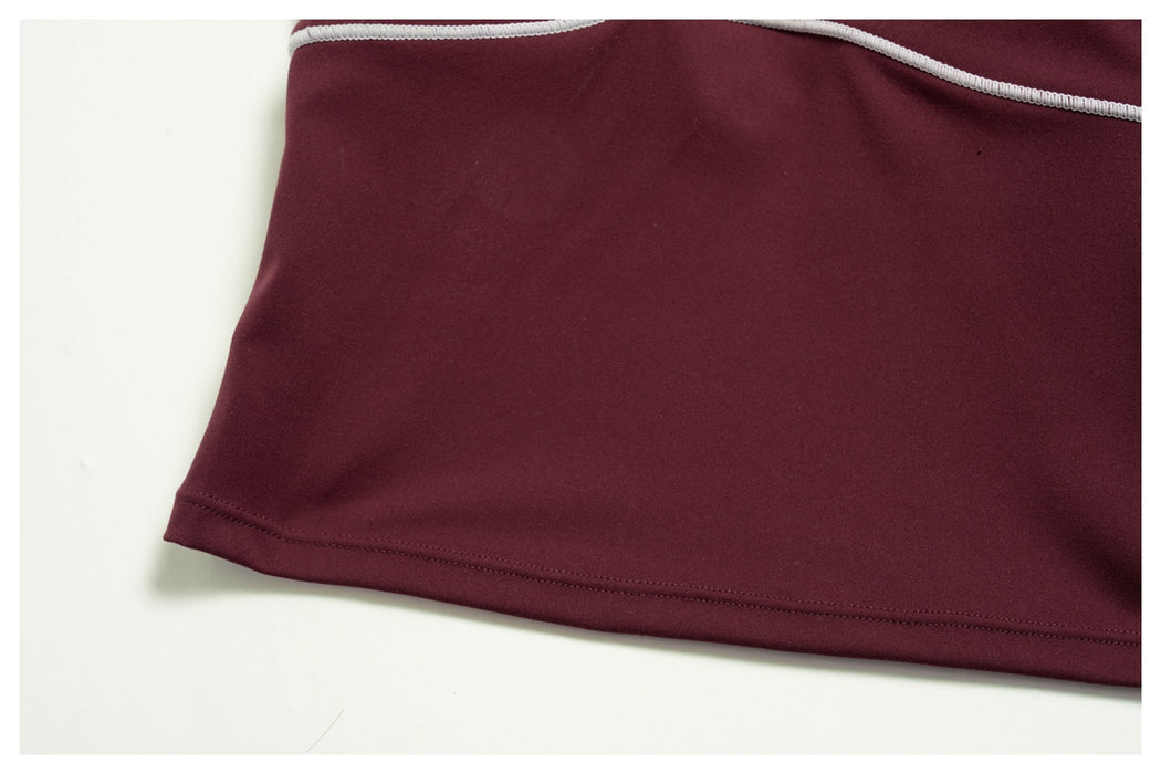 Elvara Contrast Racerback Tank
