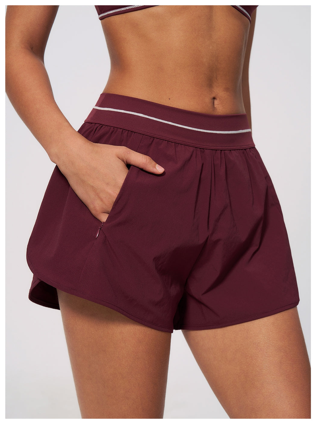 Elvara Quick-Dry Sports Shorts