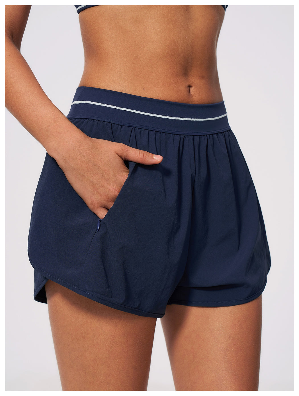 Elvara Quick-Dry Sports Shorts