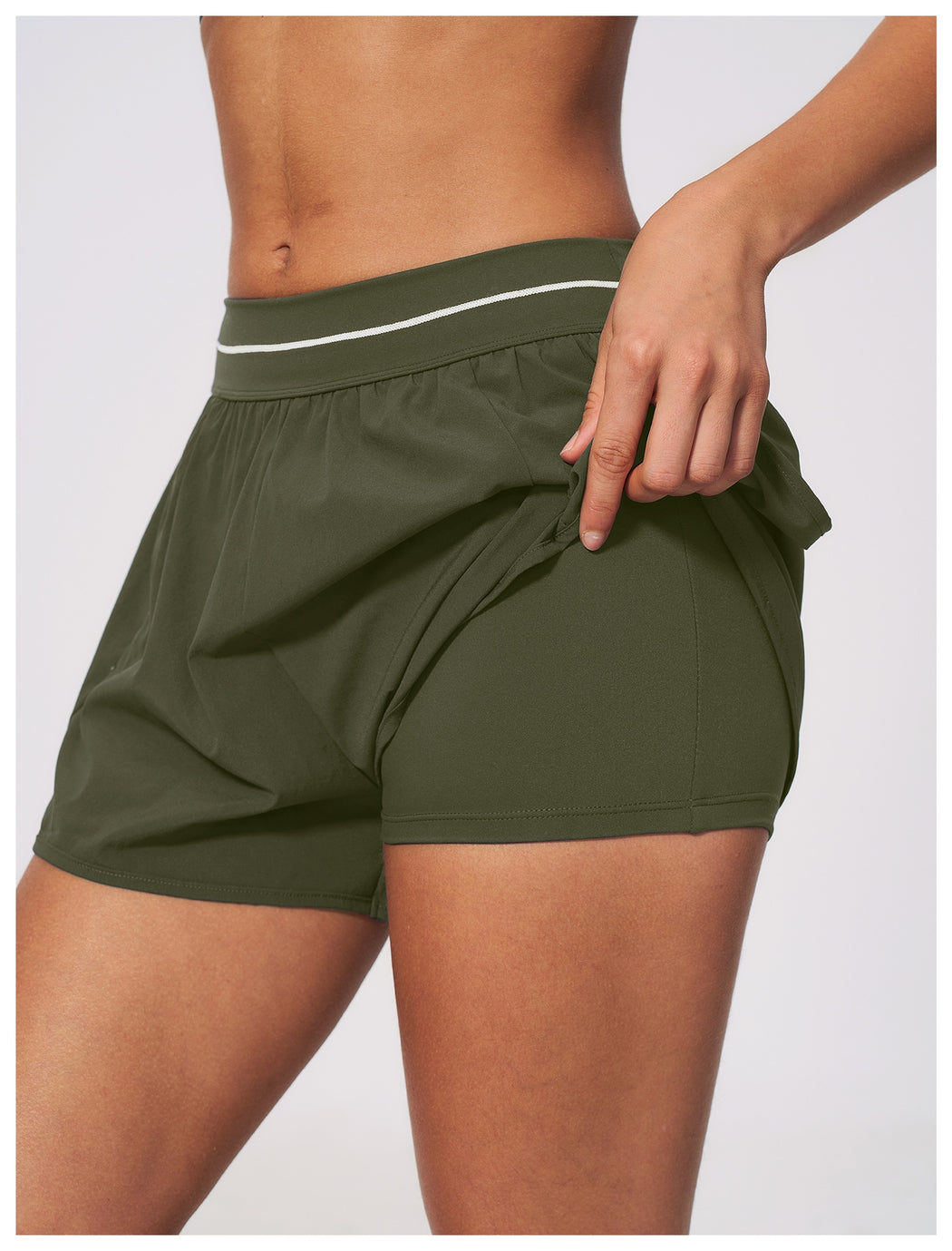 Elvara Quick-Dry Sports Shorts