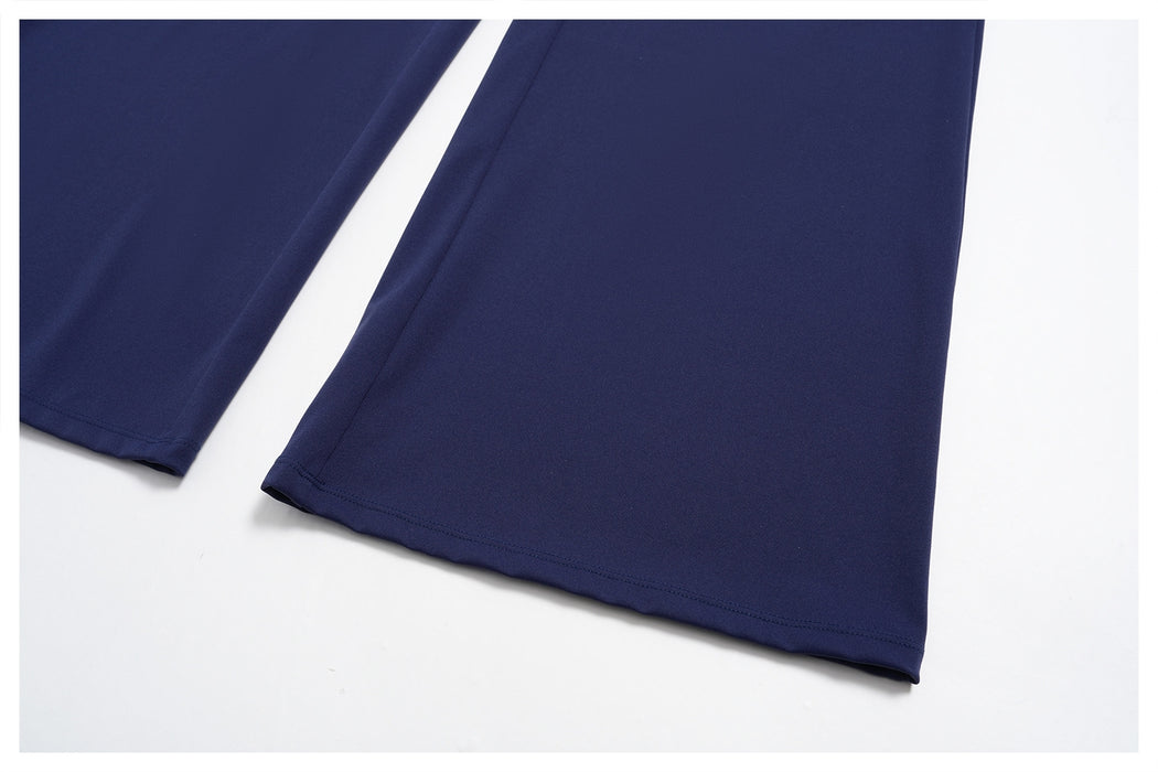 Maris Fold-Over Wide-Leg Pants
