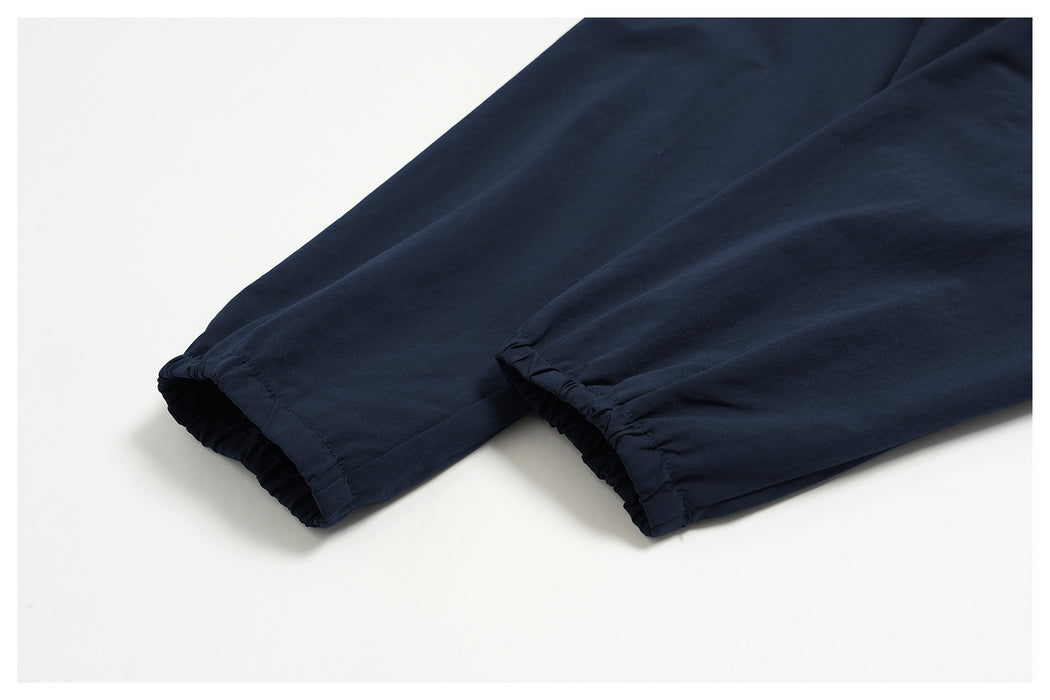 Quick-drying zipper windproof stand-up collar jacket
