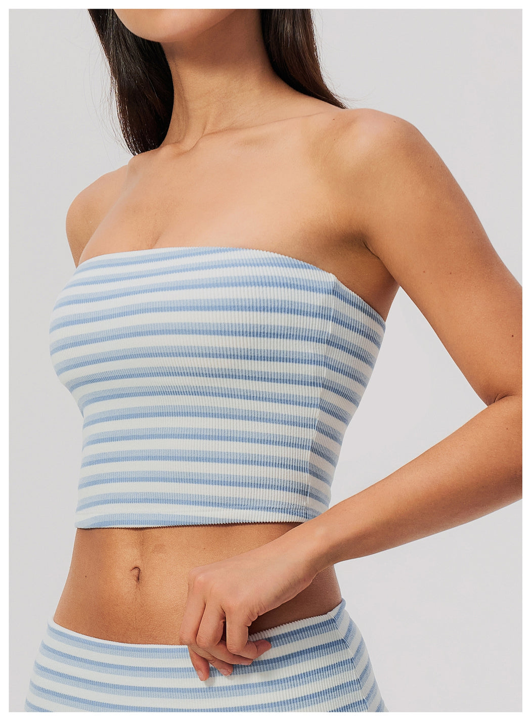 Mimi Stripe Bandeau Top