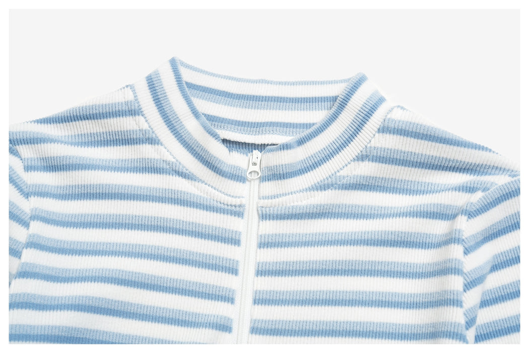 Mimi Stripe Sports Jacket