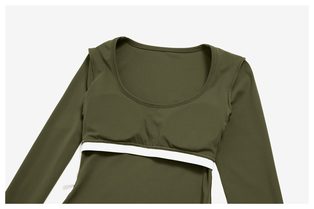 Liora Quick-Dry Long Sleeve Sports Top