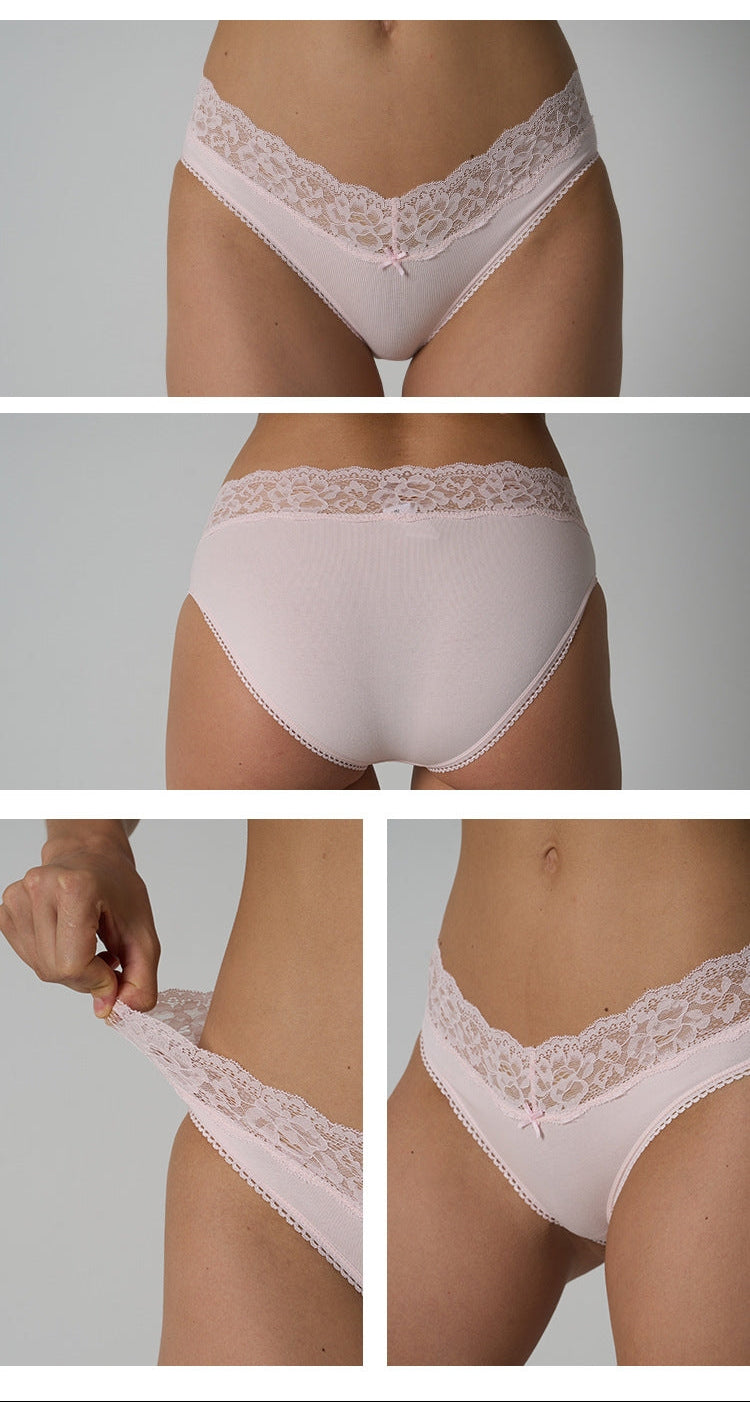 CloudForm Cotton Lace Brief Bottom
