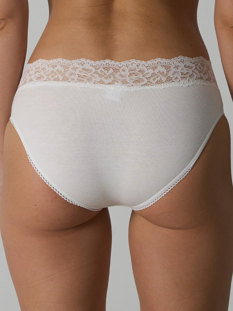 CloudForm Cotton Lace Brief Bottom