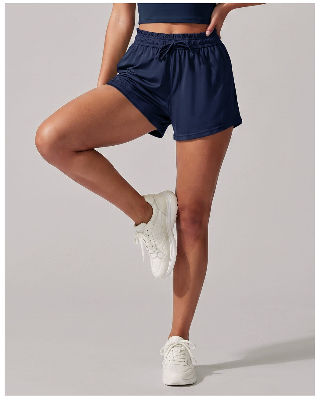 Tavi Double-Strap Tank & Sports Shorts Set