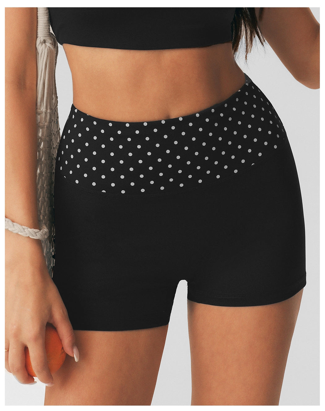 Elara High Waist Shorts