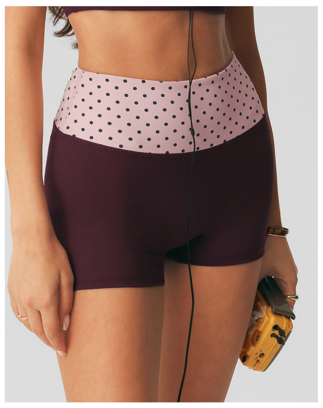 Elara High Waist Shorts