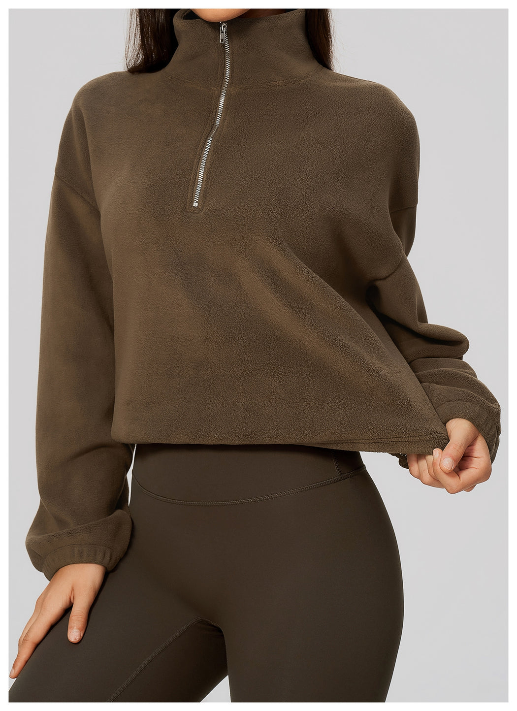 The Cloud-Line Women's Half-Zip Fleece Pullover