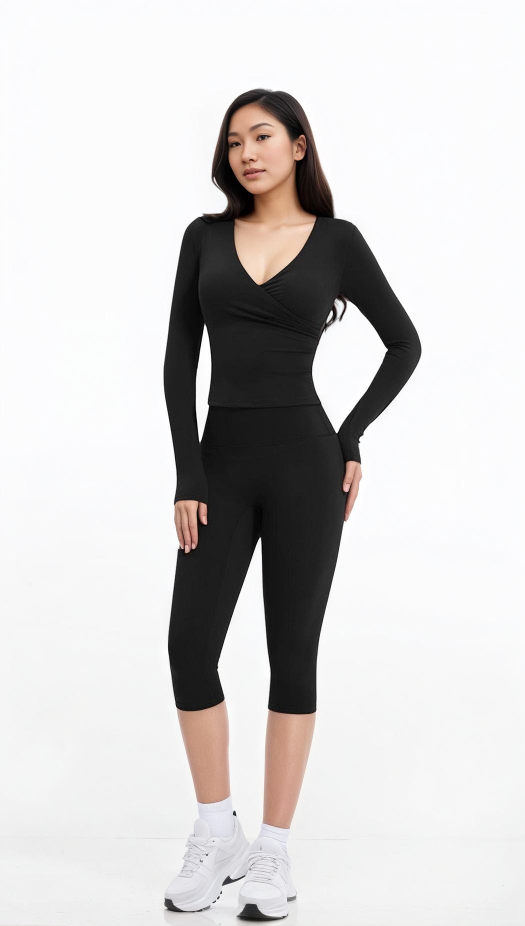 Lune Capri Leggings  (3/4 Length)