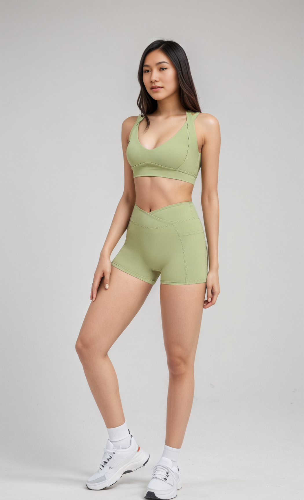 Lune Sculpt Halter Bra