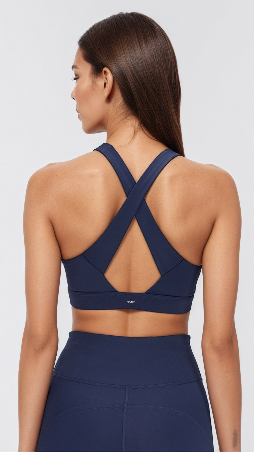 AireLuxe Sculpt Cross-Back Sports Bra