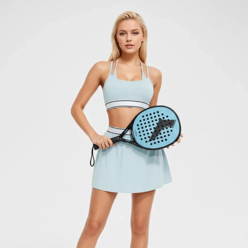 ELARA Cross Back Bra Top