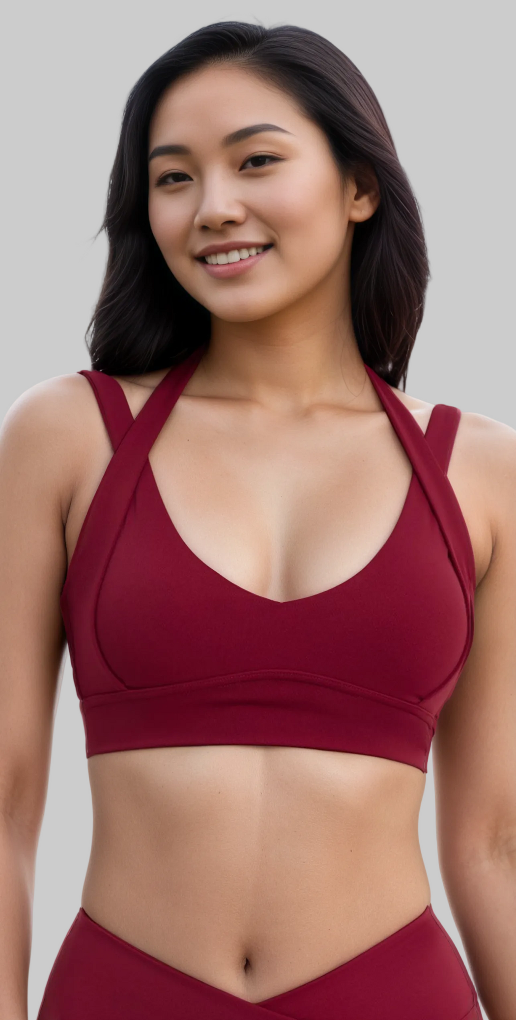 Lune Sculpt Halter Bra